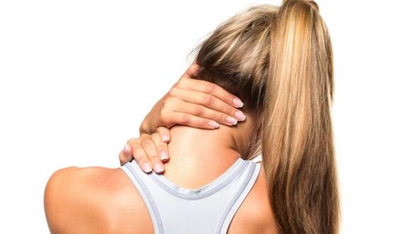 mišična napetost pri cervikalni osteohondrozi