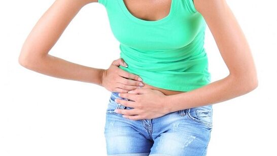 bočne bolečine z apendicitisom kot vzrok za bolečine v hrbtu