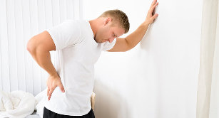 Spodnja bolečine v hrbtu, pri moških